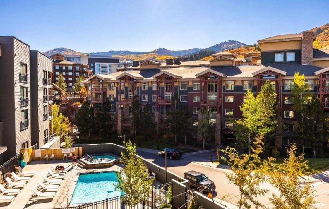 Slope Side Studio In The Heart Of Canyons Village With Heated Pool & Hot Tub! Park City Ngoại thất bức ảnh